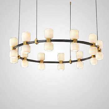 Подвесная люстра WENDEL L24 White by ImperiumLoft