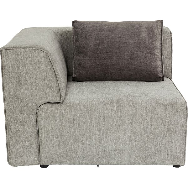 Левый угол для дивана100 Infinity Elements Grey KARE 82038
