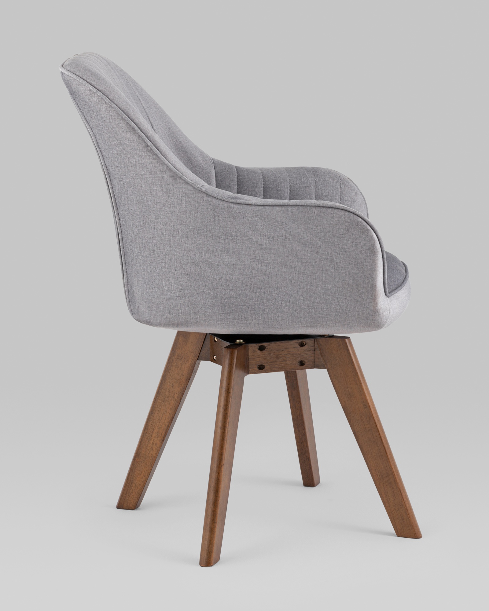 Стул обеденный вращающийся MANS NEW серый Stool Group