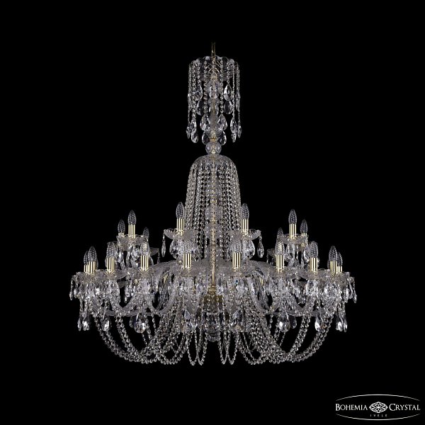 Люстра хрустальная 1402/20+10/400/XL-130 G