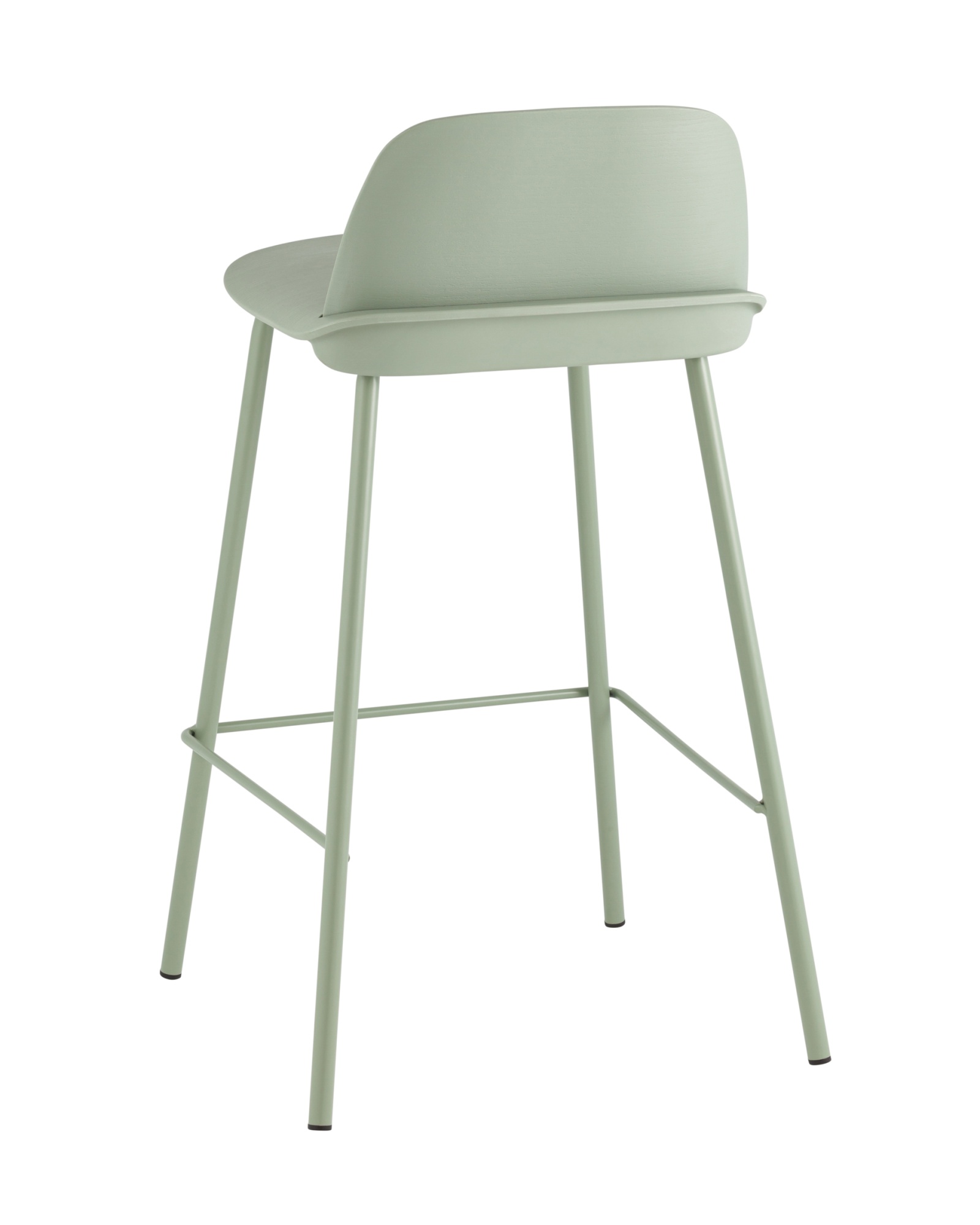 Стул полубарный Mist серо-зеленый Stool Group