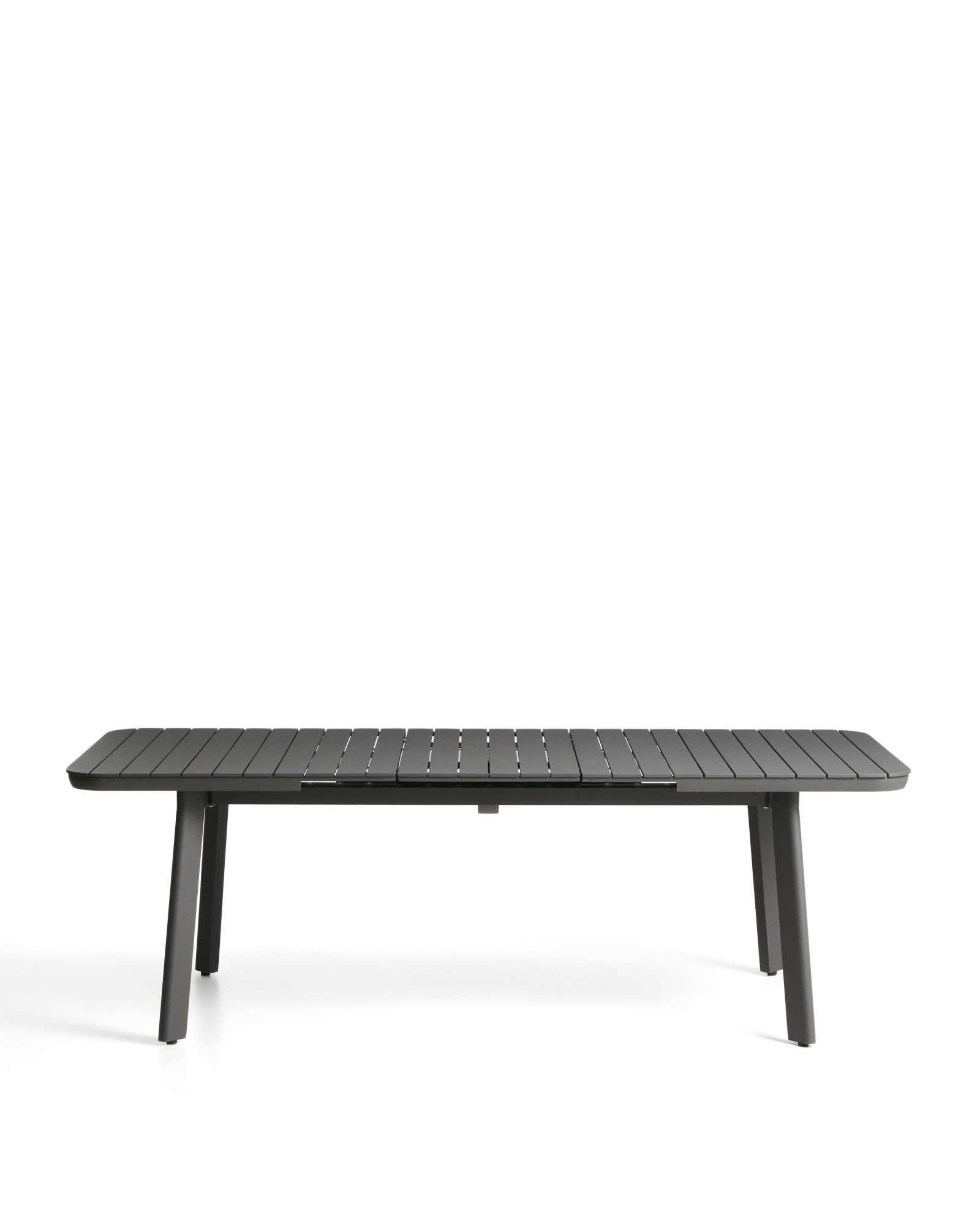 Раздвижной уличный стол Izola из алюминия с графитовой отделкой, 185 (235) x 100 см La Forma 482259