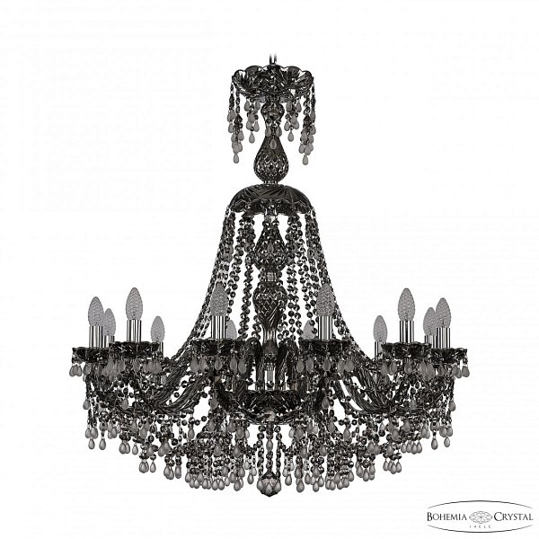 Люстра хрустальная 1410/12/300/XL-95 Ni V0300 M781 Bohemia Ivele Crystal