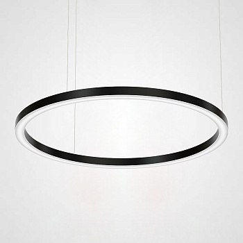 Люстра Light Ring Horizontal D120 Черный by ImperiumLoft