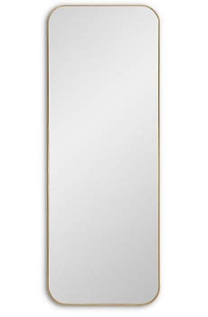 Smart XL Gold Зеркало в полный рост в раме Smal Art-Zerkalo SM007GL