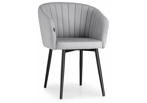 Стул Woodville Моншау velutto 52 / черный 462152