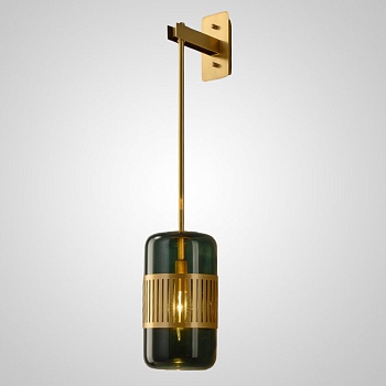 Настенный светильник TRAIT WALL Green by ImperiumLoft