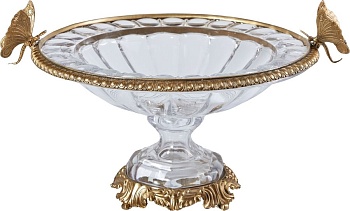 Чаша с бабочками Glasar HGL328/2/GLASS