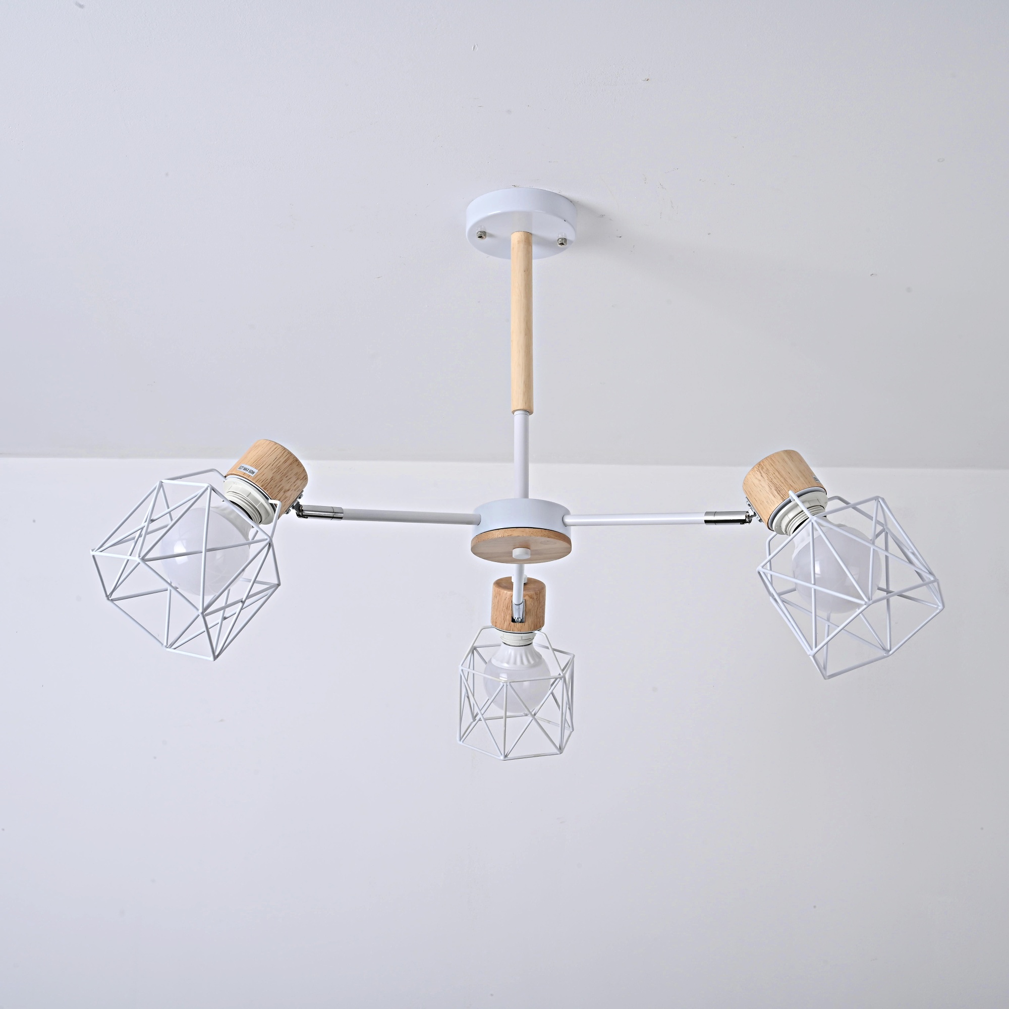 Потолочная Люстра Corf B3 White 3 Lamps By Imperiumloft