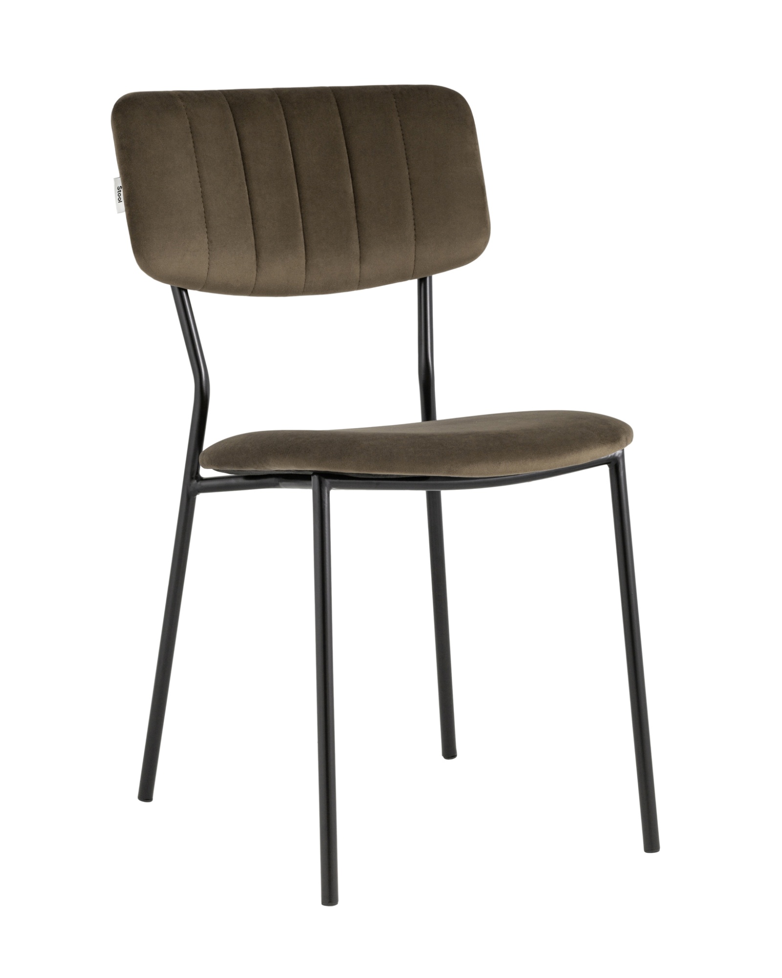 Стул Бандо велюр коричневый Stool Group