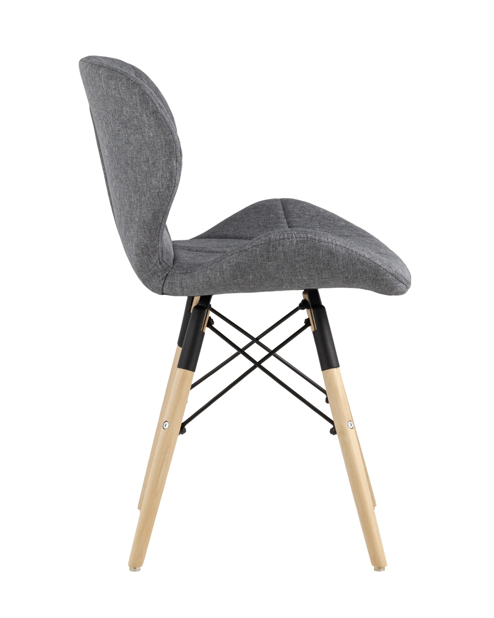 Стул Бон рогожка темно-серый Stool Group