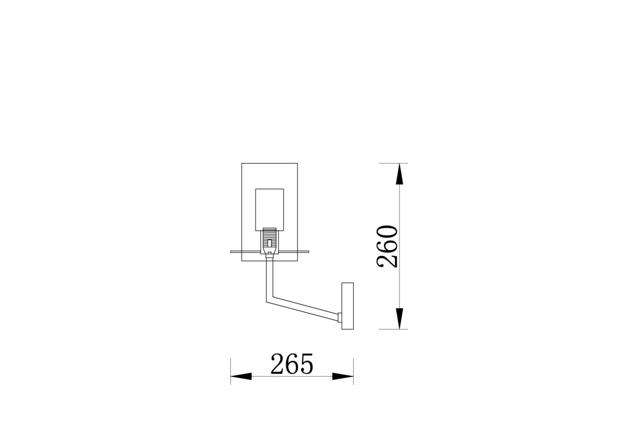 Настенный светильник Freya FR5206WL-01FG