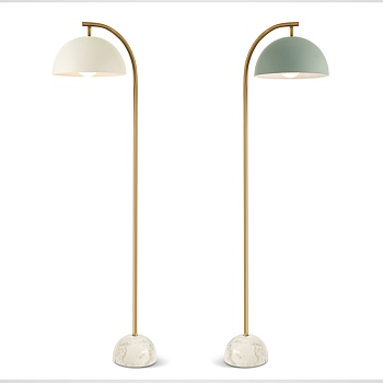 Напольный светильник DAKHLA Зеленый by ImperiumLoft