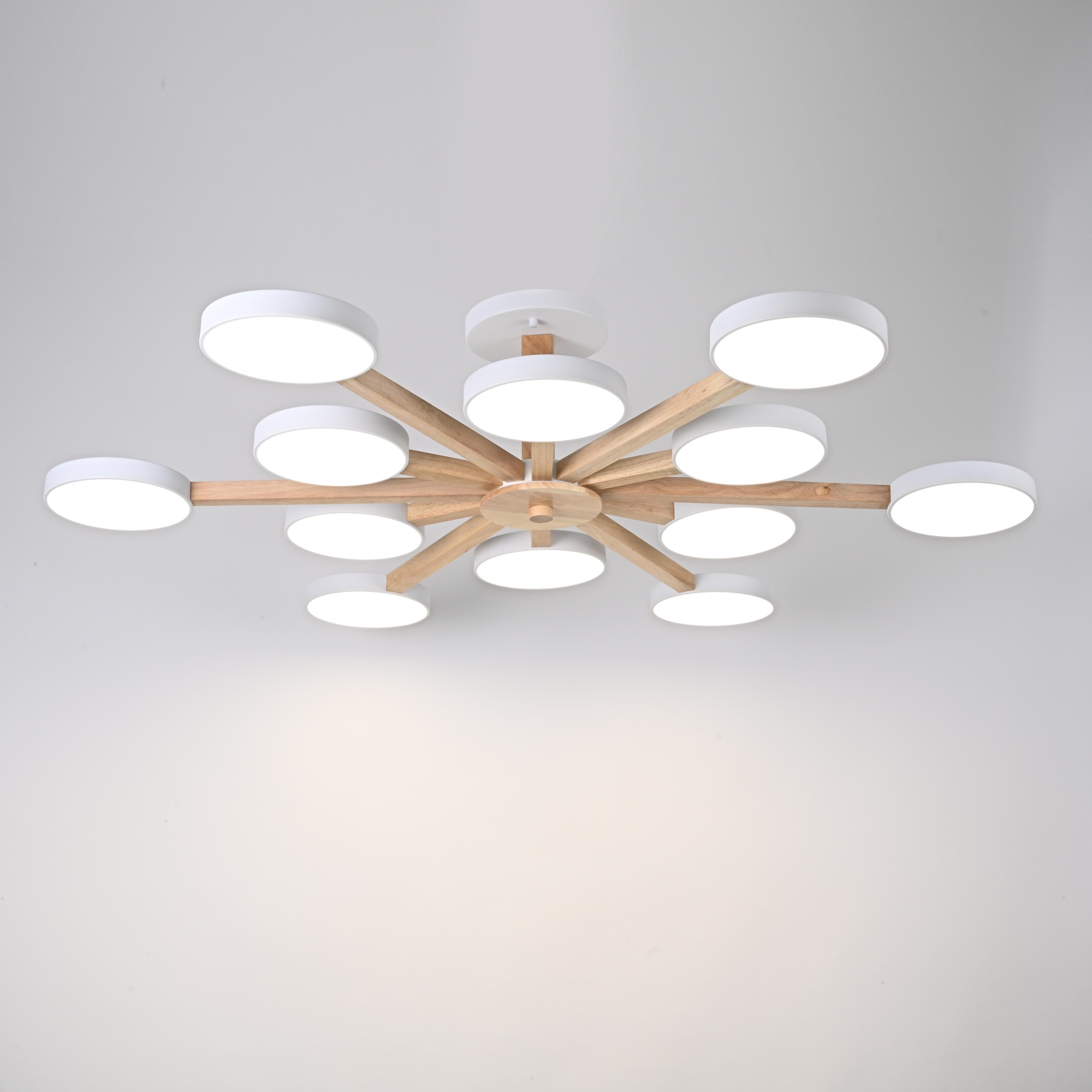 Потолочный светильник TURNA L12 White by ImperiumLoft