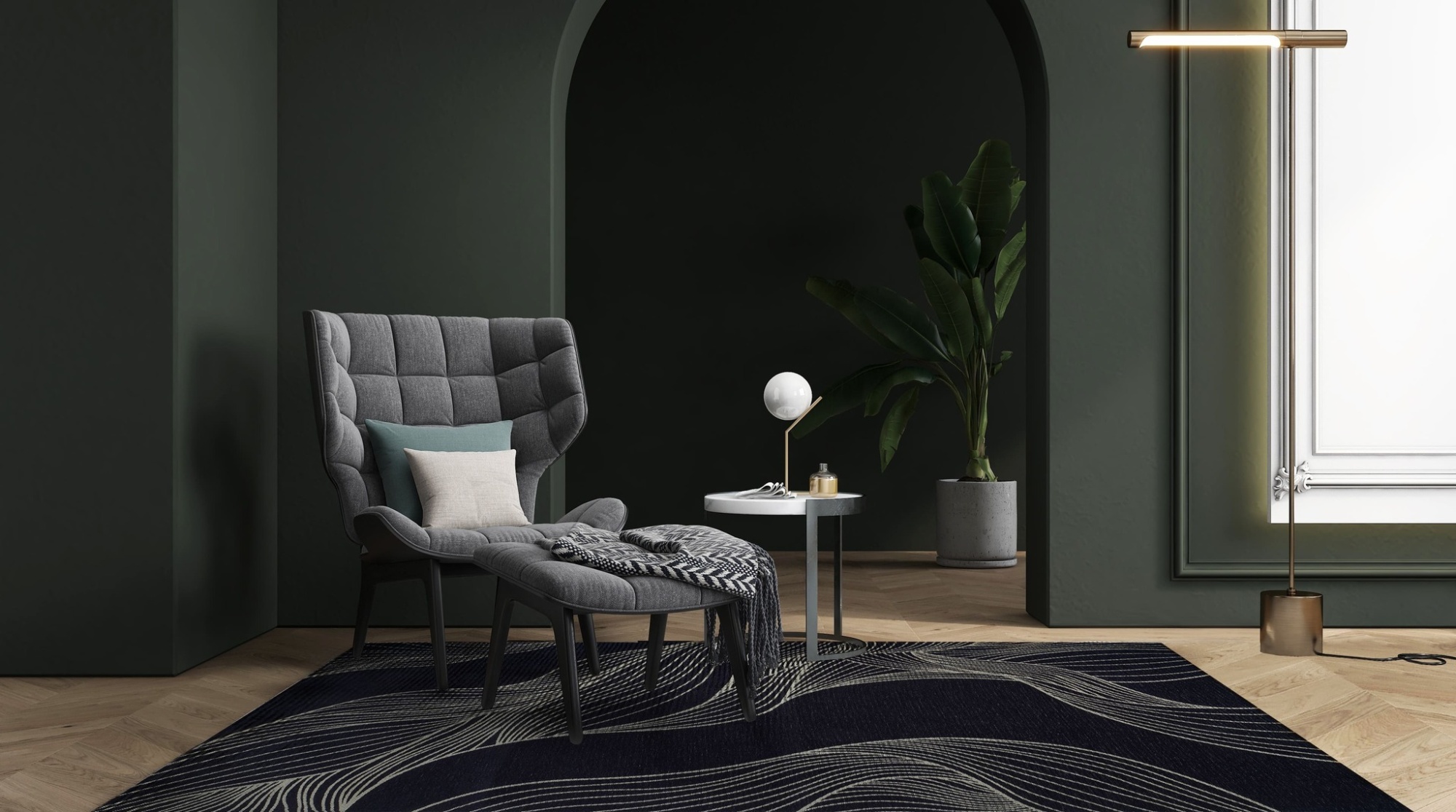 Ковер Carpet Decor Neptun Blue C1389