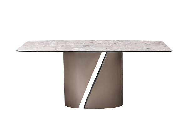 Стол обеденный керамический серый Garda Decor 57EL-94100