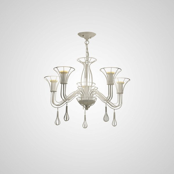 Подвесная Люстра Cast 5 White By Imperiumloft