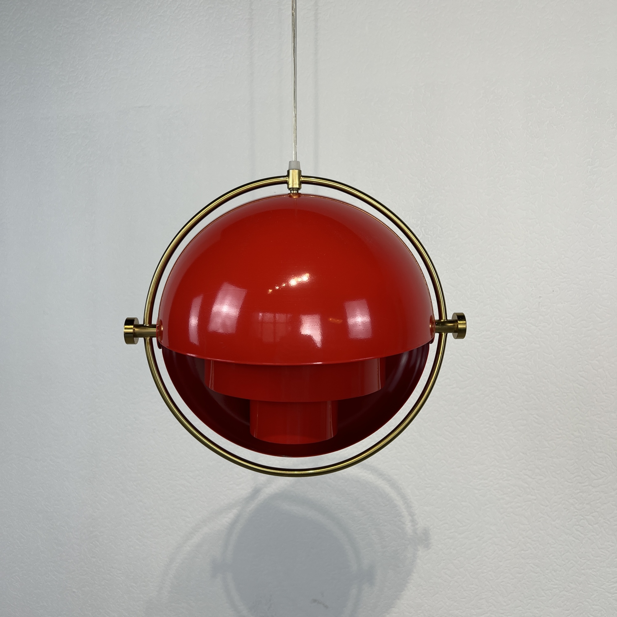 Люстра Louis Weisdorff Gubi Multi-Lite Pendant Red By Imperiumloft