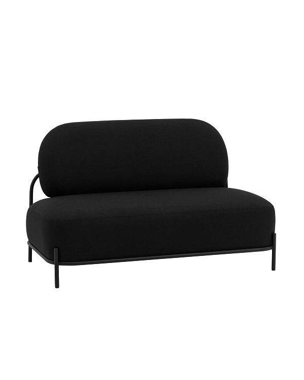 Диван Стоун рогожка черный Stool Group
