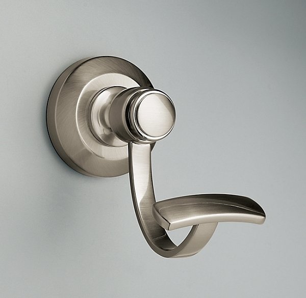Крючок Restoration Hardware Lugarno Satin Nickel