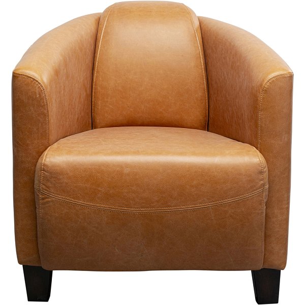 Кресло Cigar Lounge Light Brown KARE 87790