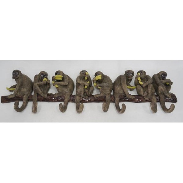 Вешалка настенная Monkey Lunch 57cm KARE 71348