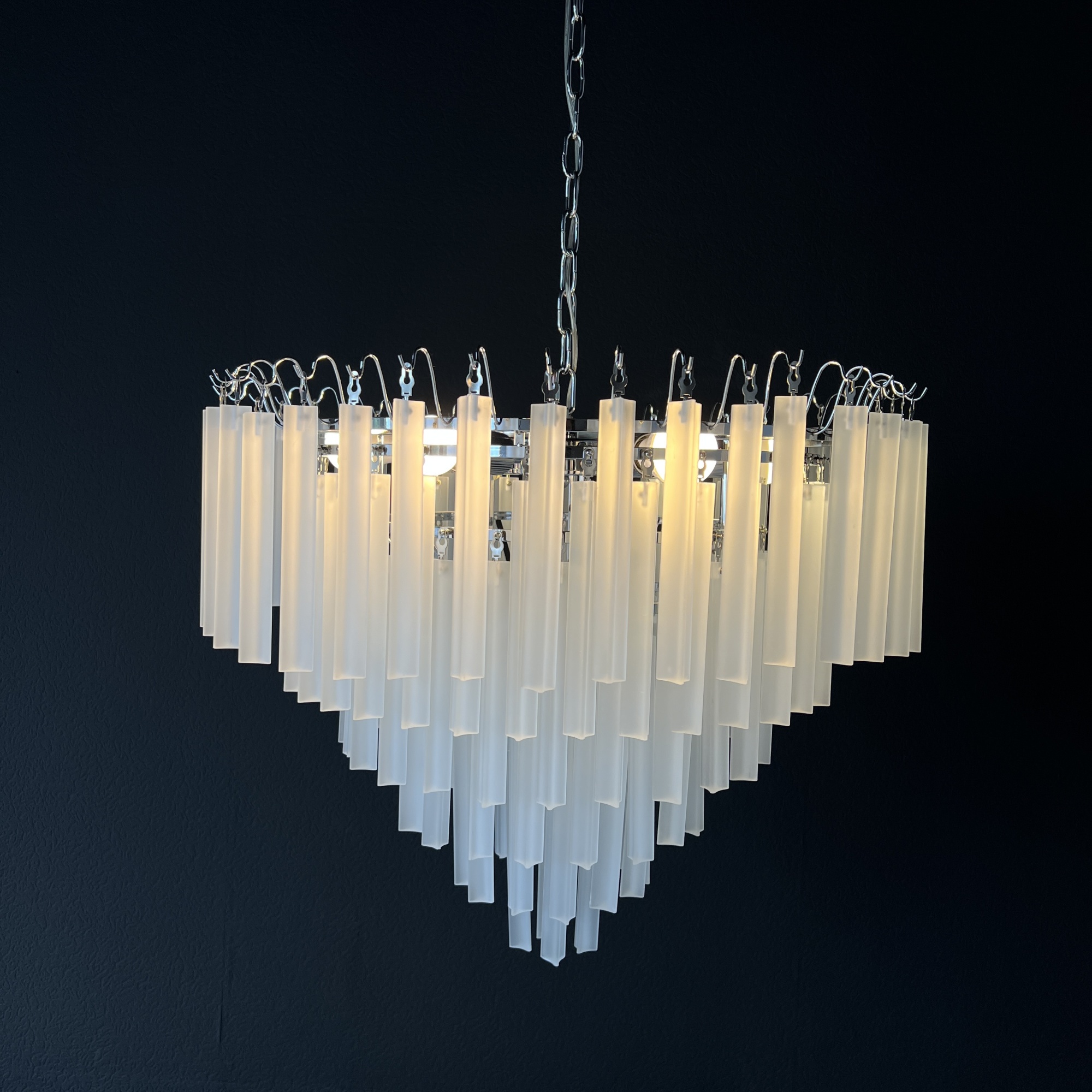 Люстра Eich Chandelier Nova 9 D65 Nickel By Imperiumloft