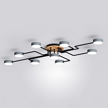 Потолочная люстра SCHEME LED COLOR L132 Grey by ImperiumLoft