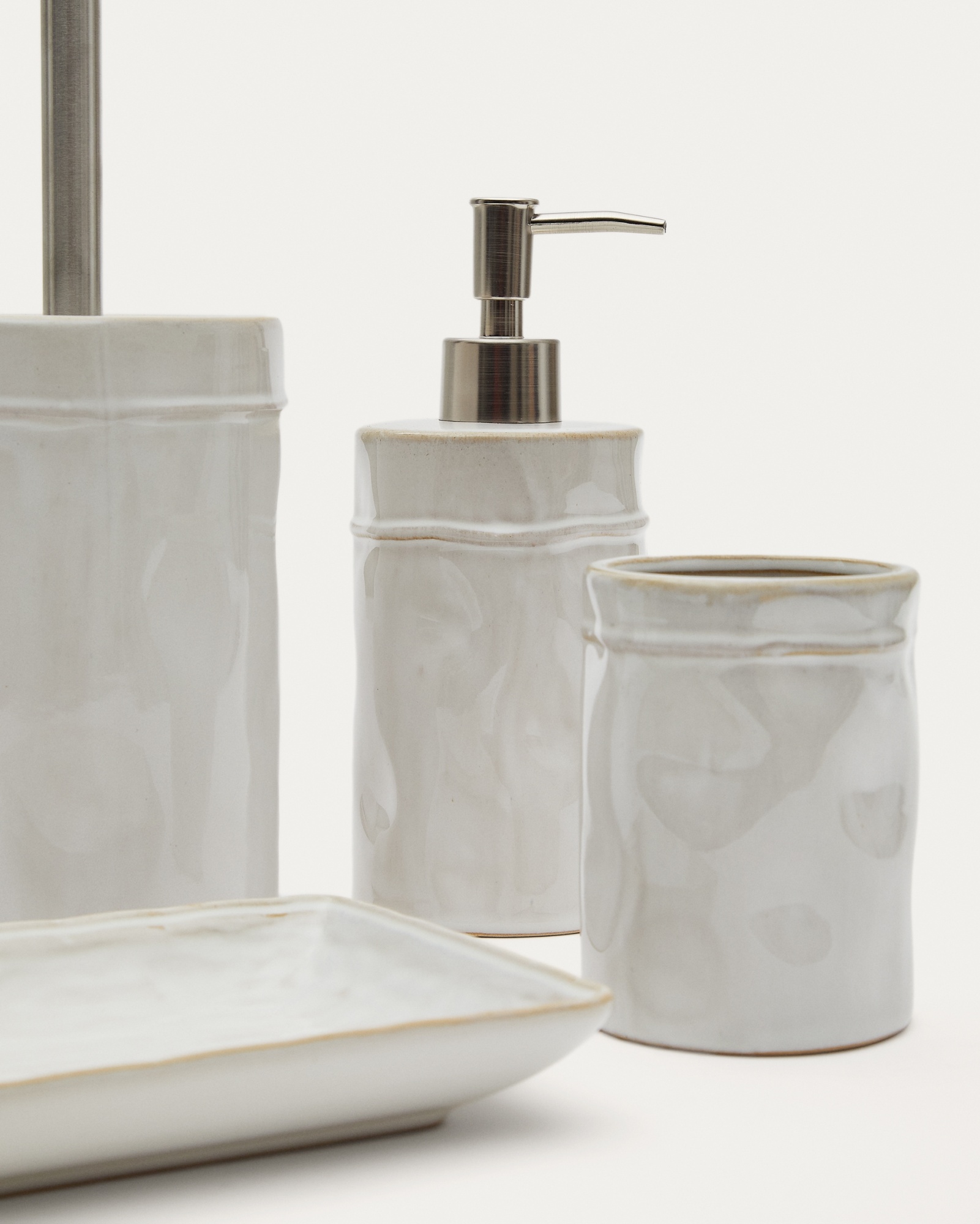 Savel Керамический поднос серый La Forma (ex Julia Grup)