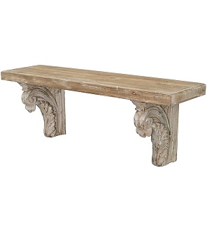 Полка настенная Античность Glasar B4412