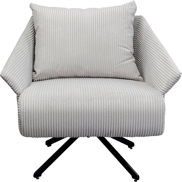 Кресло вращающееся Milo Beige KARE 87836