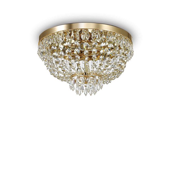 Потолочный светильник Ideal Lux CAESAR PL5 ORO 114675