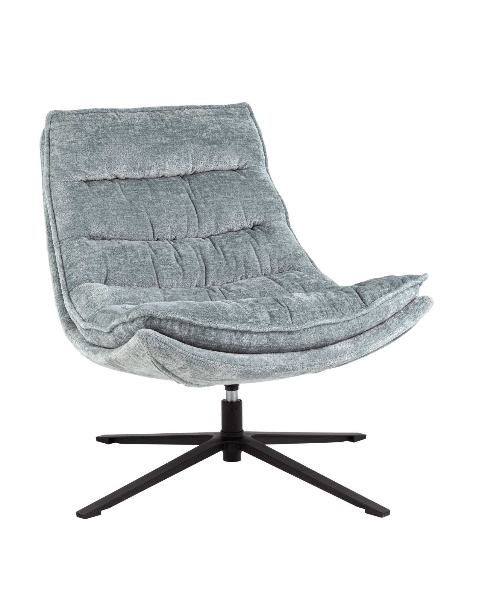 Кресло лаунж Lazy серый Stool Group