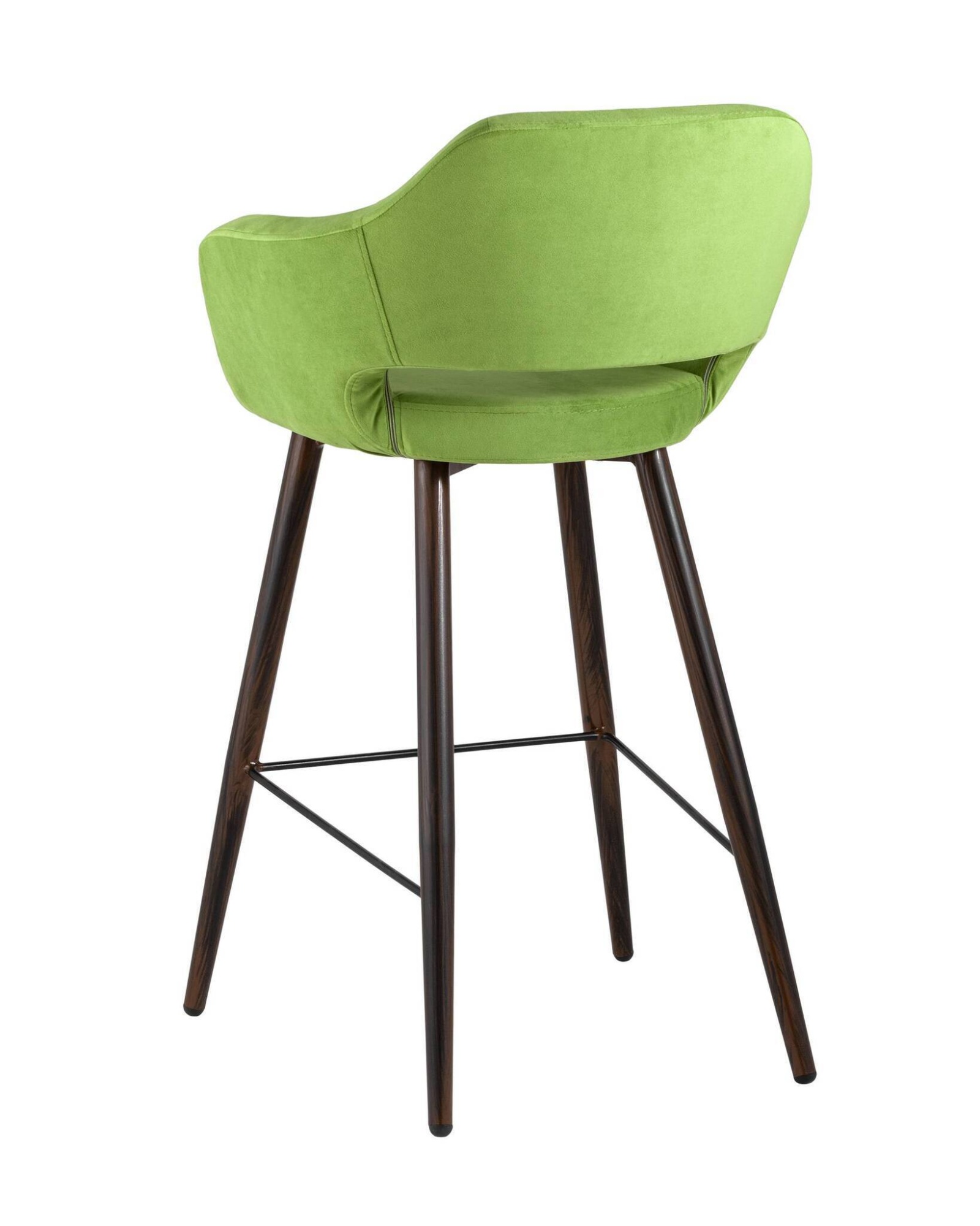 Стул барный Саймон велюр травяной Stool Group