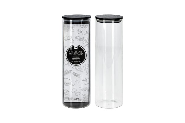 Банка для сыпучих продуктов 1,32 л Garda Decor CD1002520