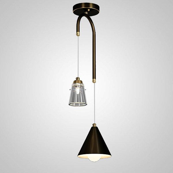Подвесной светильник ADRIELL black brass by ImperiumLoft
