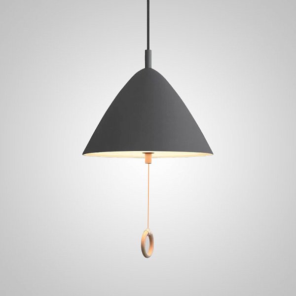 Подвесной светильник HUG D27 black by ImperiumLoft