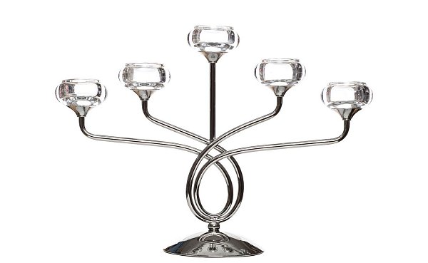 Канделябр пятирожковый Garda Decor 2KBL11719