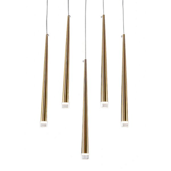 Подвесной светильник  Delight Collection Aquitaine 5 gold