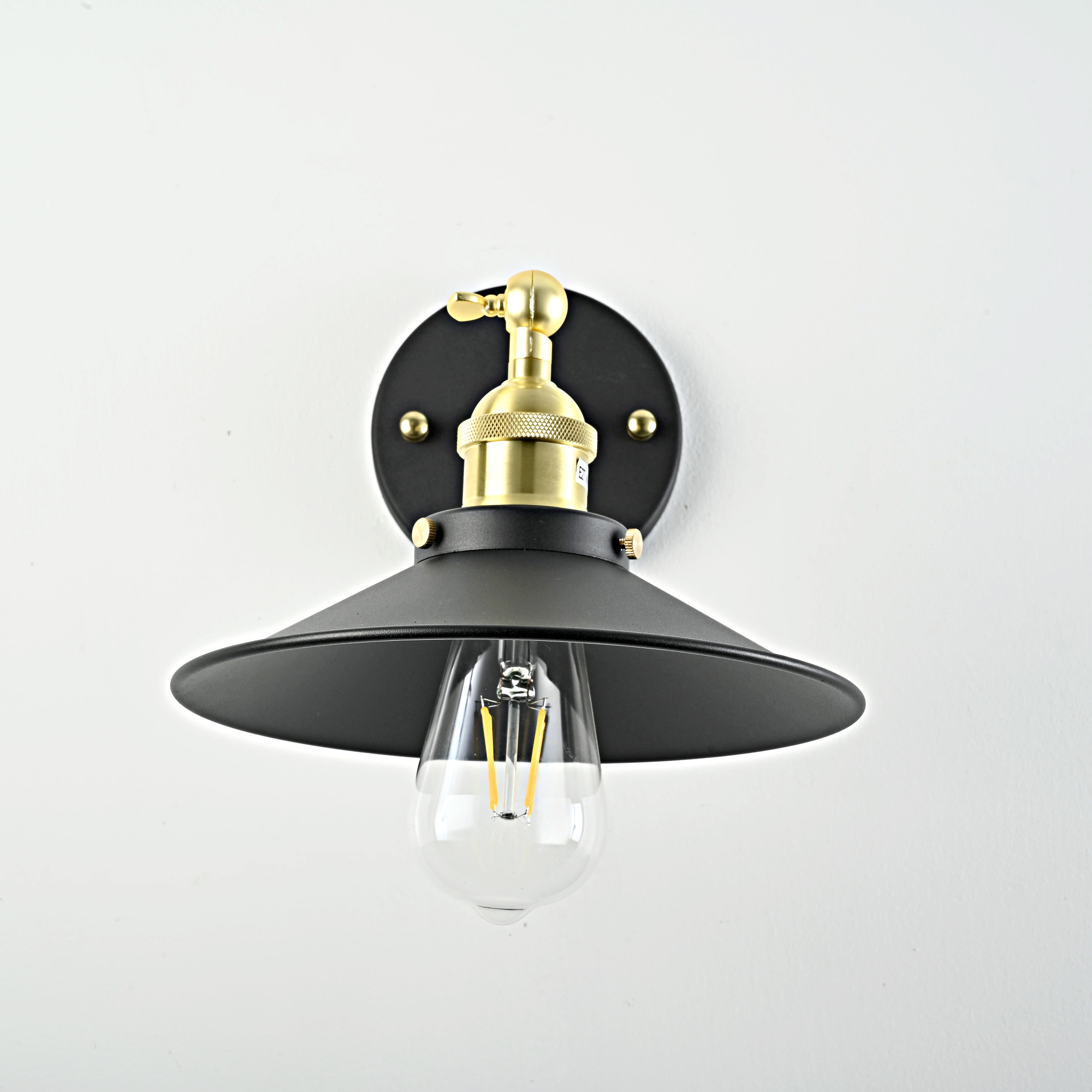 Бра Cone 20Th C.factory Filament By Imperiumloft