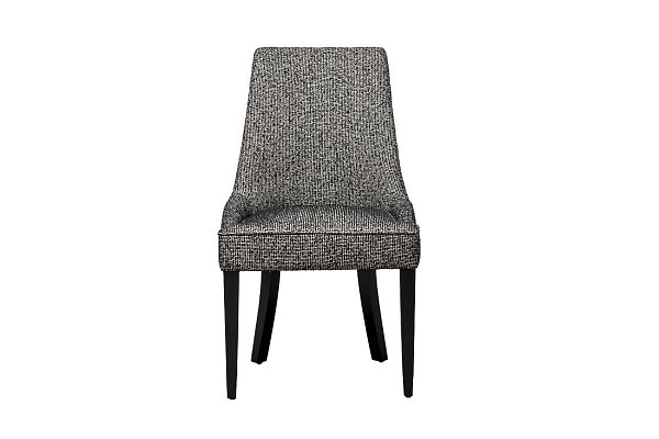 Стул Elegante рогожка черный Garda Decor ELEGANTE-3K-Santo302-CHZOL