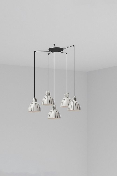Подвесной светильник Venice 5L Stripes Faro