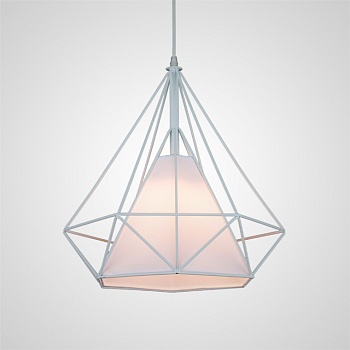 Подвесной светильник The Diamond Chandelier Kevin Reilly 1 D28 Белый by ImperiumLoft