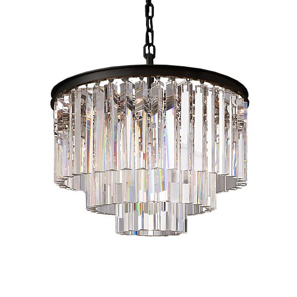 Люстра  Delight Collection Odeon 6 black/clear