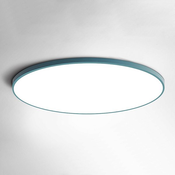 Потолочный светильник SLIM D30 Голубой by ImperiumLoft