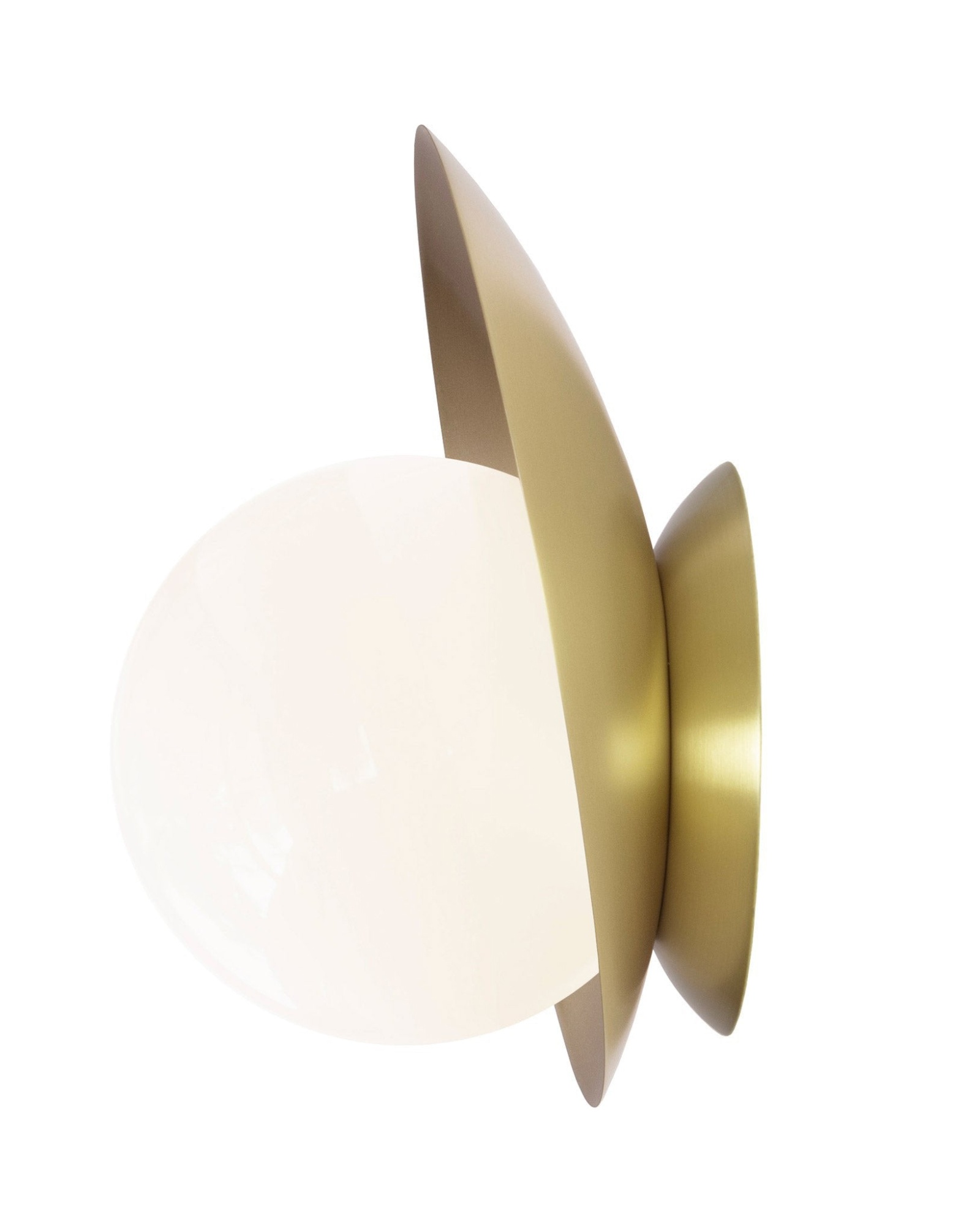 Золотой настенный светильник Тео Louvre Home LHLSC360324SWL