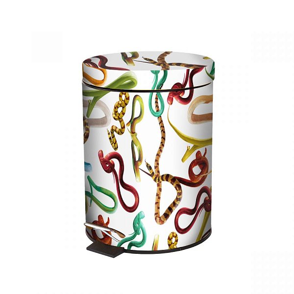 Мусорное ведро Seletti Snakes White 5L 13446