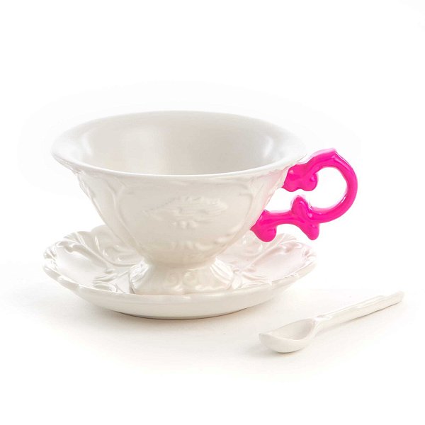 Чайная пара Seletti I-WARES I-Tea Fuchsia 09858 FUC
