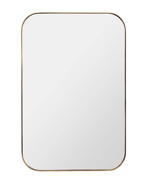 Золотое настенное зеркало Олни Louvre Home DWM030824PND