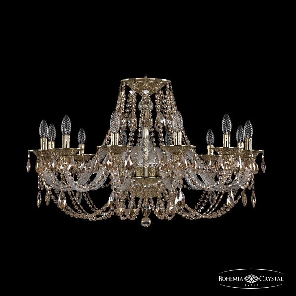 Подвесная люстра Bohemia Ivele Crystal 16106/12/300 G R721